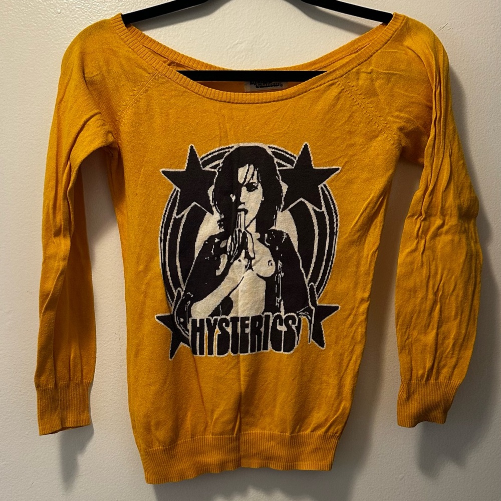 Hysteric Glamour Vintage sweater *super cool & rare*